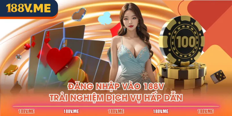 Đăng nhập vào 188V trải nghiệm dịch vụ hấp dẫn