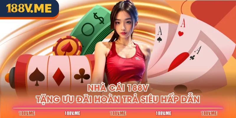 Nhà cái 188V tặng ưu đãi hoàn trả siêu hấp dẫn